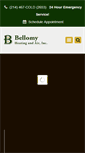Mobile Screenshot of bellomyheatingandair.com