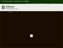 Tablet Screenshot of bellomyheatingandair.com